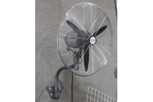 20" Metal Wall Oscillation Fan 220V 3 Speed Air Flow Circulate Wall Mount Fan 